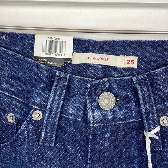 Levi’s High Loose Jeans New With Tags - Picture 2 of 10